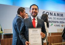 Humberto Jiménez Solís asume como vicepresidente de la CONAMM en la toma de protesta de la nueva directiva