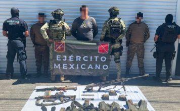 Detenidos 3 civiles armados con fusiles y granadas en Zinapécuaro