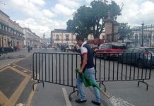 FNLS retira violentamente las vallas metálicas de Palacio de Gobierno